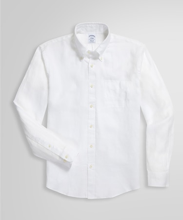 アイリッシュリネン ソリッド カジュアルシャツ Regular Fit