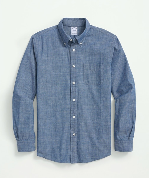 コットン シャンブレー カジュアルシャツ Regular Fit