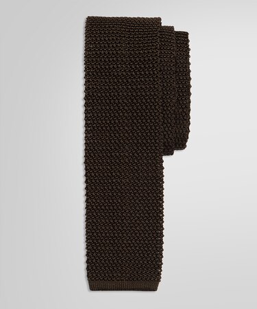 シルク ソリッド ニットタイ