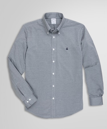 スーピマコットン/ポリエステル 46ゲージニット オックスフォード カジュアルシャツ Regular Fit