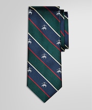 アーガイルサザーランドストライプ GFジャカード レップタイ