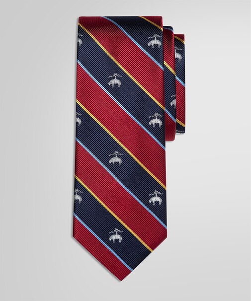 アーガイルサザーランドストライプ GFジャカード レップタイ