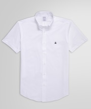 スーピマコットン/ポリエステル 46ゲージニット ショートスリーブ カジュアルシャツ Regular Fit