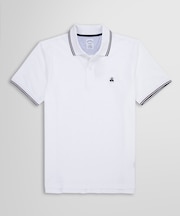 GF スーピマコットン ストレッチピケ ティップド ポロシャツ Slim Fit