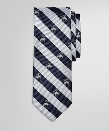 BB#4 ガードストライプ GFジャカード レップタイ