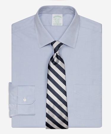 ストレッチコットン ピンポイントオックスフォード ドレスシャツ New Milano Fit