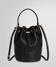 レザー バケットバッグ