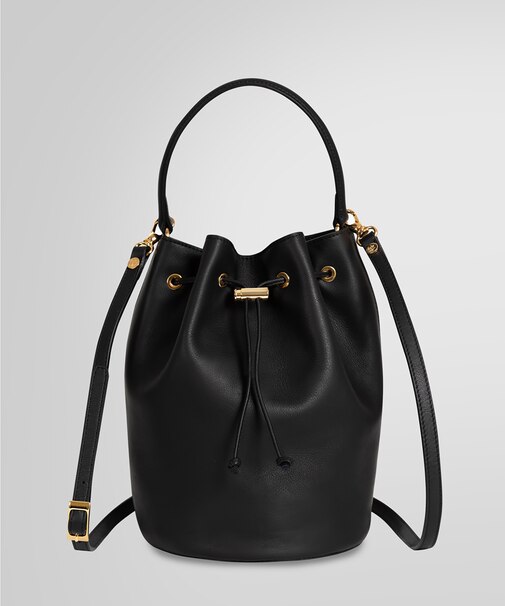 レザー バケットバッグ