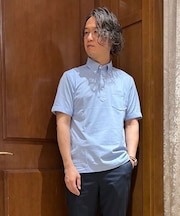 コットン/ポリエステルピケ ソリッド ポロシャツ withポケット