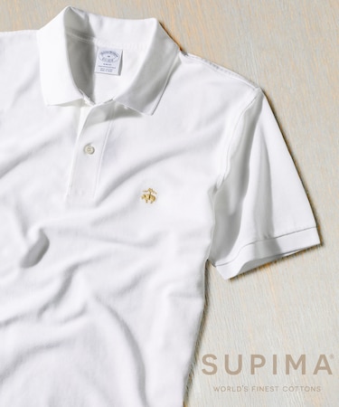 GF スーピマコットン ストレッチピケ ポロシャツ Slim Fit