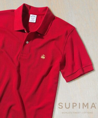 GF スーピマコットン ストレッチピケ ポロシャツ Slim Fit