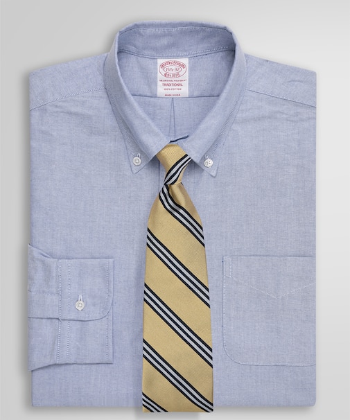 スーピマコットン オックスフォード ドレスシャツ Traditional Fit Made in USA