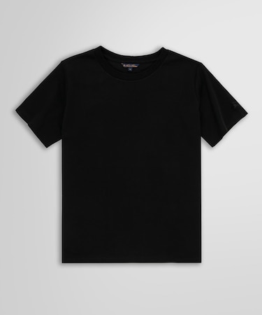 コットンスムース クルーネック Tシャツ