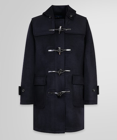 ウール ダブルフェイス ダッフルコート