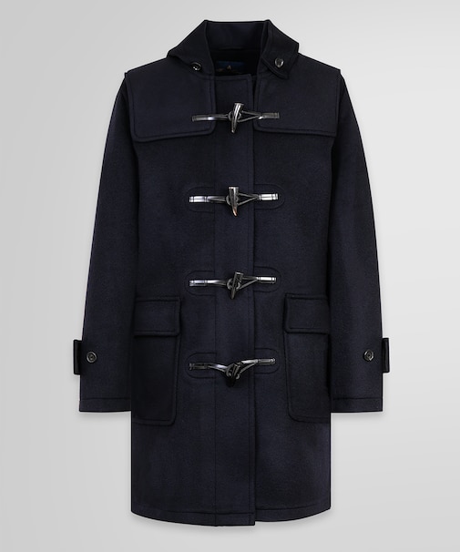 ウール ダブルフェイス ダッフルコート