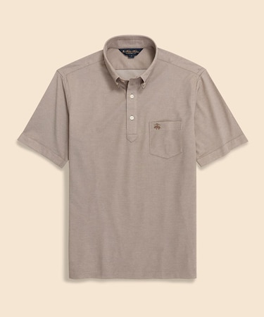 コットンポリエステルピケ GFロゴ ポロシャツ