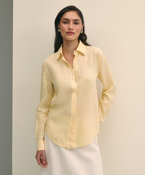 アイリッシュリネン　シャツ　Classic FIt