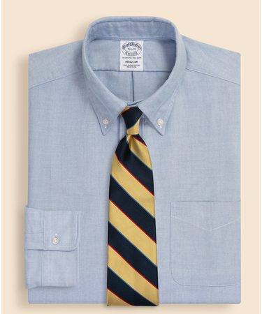 スーピマコットン　オックスフォード　ドレスシャツ　Regular Fit　Made in USA