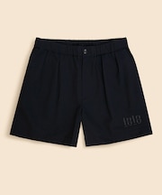 ◆オンラインストア限定◆ポリエステル　1818ロゴ　プリーテッドショーツ