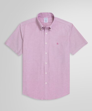 ストレッチオックスフォード GFロゴ ショートスリーブ カジュアルシャツ Regular Fit