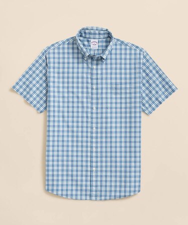 コットンポプリン シーズナルパターン ショートスリーブ フライデーシャツ