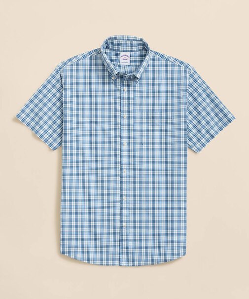 コットンポプリン シーズナルパターン ショートスリーブ フライデーシャツ