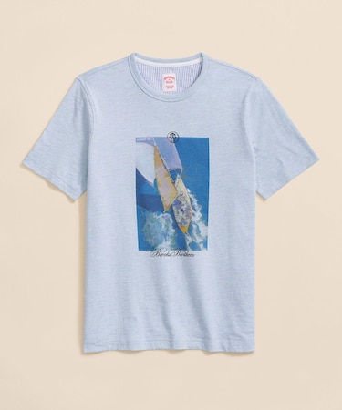 コットン　カタロググラフィック　セイルボート　Tシャツ