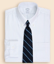 ストレッチドビー　ストライプ　ドレスシャツ　Regular Fit