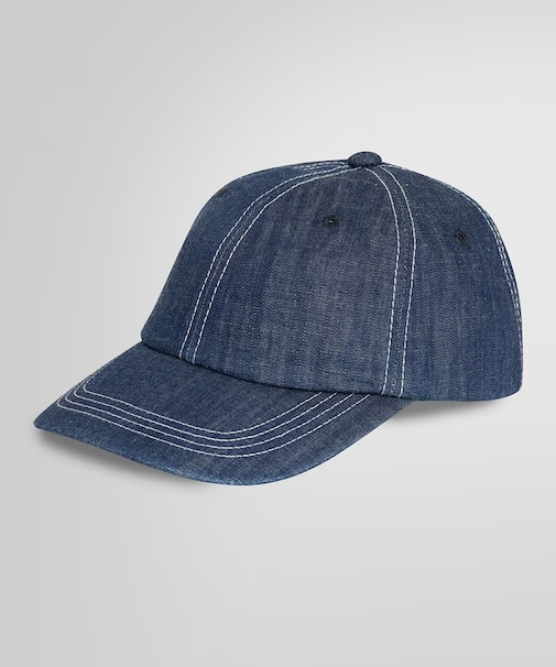 コットン デニム ベースボールキャップ