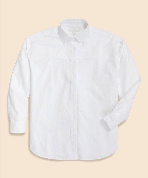 コットンオックスフォード GFロゴ リラックスフィット ボタンダウンシャツ