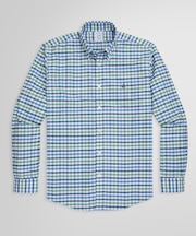 ストレッチオックスフォード GFロゴ チェック カジュアルシャツ Regular Fit