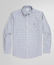 ストレッチオックスフォード GFロゴ チェック カジュアルシャツ Regular Fit