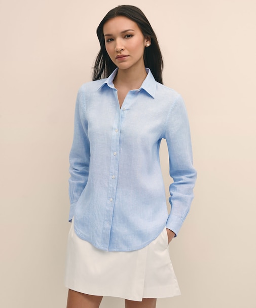 アイリッシュリネン　シャツ　Classic FIt