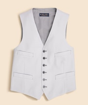 ウール　ミッドウェイト　シングル　フォーマルベスト