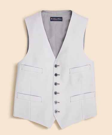 ウール　ミッドウェイト　シングル　フォーマルベスト