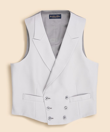 ウール　ミッドウェイト　シングル　フォーマルベスト