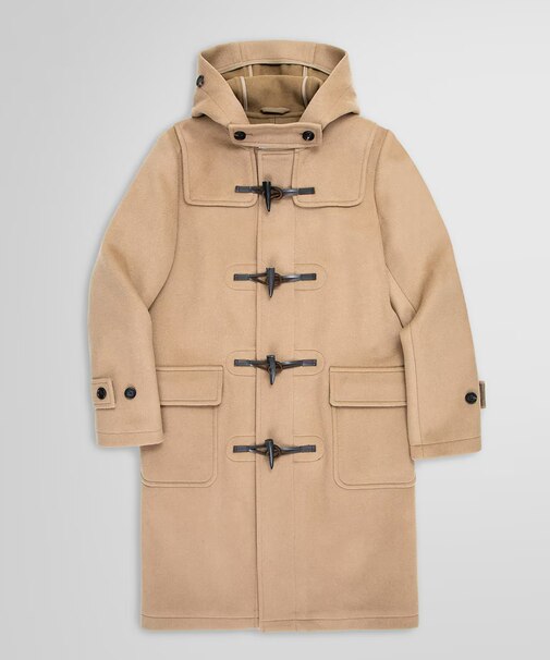 ウール ダブルフェイス ダッフルコート