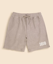 コットン 1818ロゴ パイルショーツ