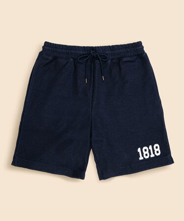 コットン　1818ロゴ　パイルショーツ