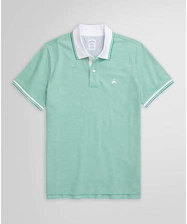 コットンストレッチピケ GFロゴ ポロシャツ Slim Fit