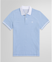 コットンストレッチピケ　GFロゴ　ポロシャツ　Slim Fit