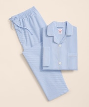 コットン ブロードクロス ストライプ パジャマ