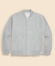 コットンフレンチテリー GFロゴラベル ベースボールジャケット