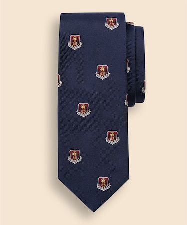 シルク GFクレスト レップタイ