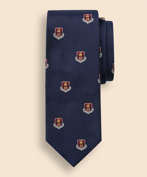 シルク GFクレスト レップタイ