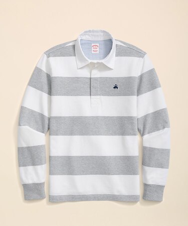 コットンジャージー GFロゴ ラグビーシャツ