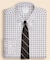 ストレッチピンポイントオックスフォード　チェック　ドレスシャツ　Regular Fit