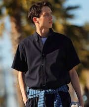 ◆オンラインストア限定◆ポリエステル　GFロゴ　ポロボタンダウンカラー　ショートスリーブシャツ　Traditional