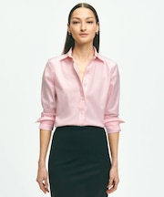 スーピマコットンストレッチ ドレスシャツ Fitted Fit