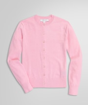 スーピマコットン クルーネック カーディガン